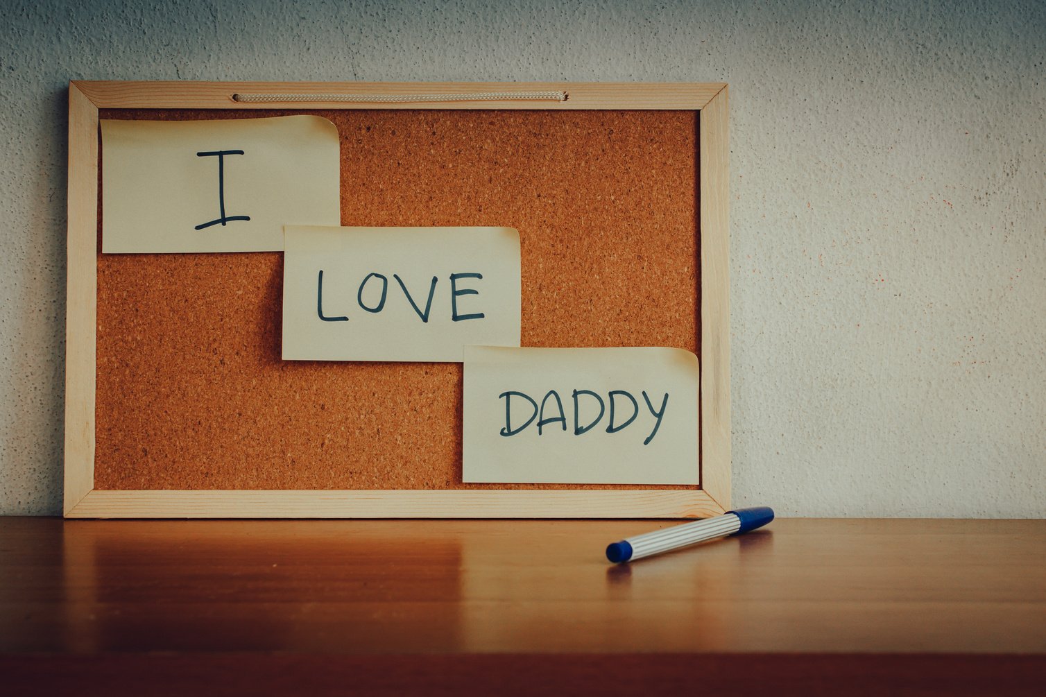 Love daddy image reinforces the click through selection to share your love with oovahdads.